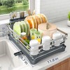 SAYZH Dish Drying Rack - Stainless Steel Dish Rack for