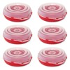 HOMZ 24'' Stackable and Nestable Holiday Wreath Plastic Storage Containers
