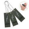 Kisangel Survival Gear Whistle Emergency Whistle Set of 3 Hiking