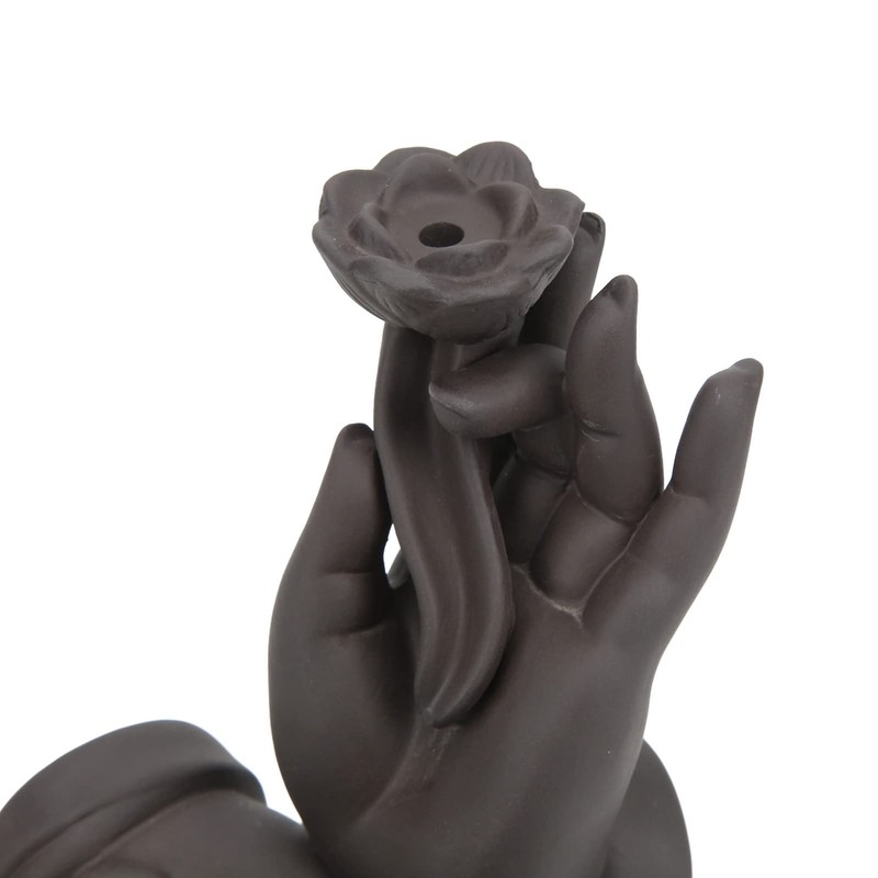 Fyearfly Buddha Hand Waterfall Incense Burners Smoke Waterfall Medium Backflow