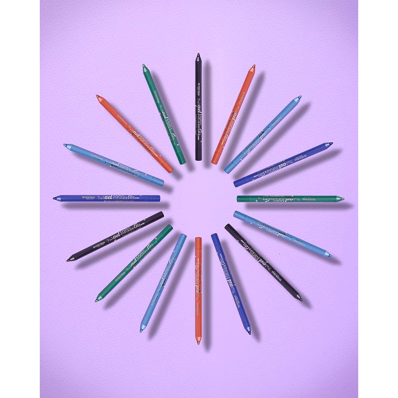 Deborah Milano Kajal 2-in-1 Eyeliner and Waterproof Eyeliner, 03 Grey,