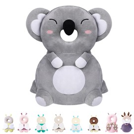 Raelitego Baby Head Protector Backpack for Falling Crawling and Walking Toddler Essentials Harness Infant Koala Toys Helmets Baby Lover Gifts for 0.5-3 Years 6-12 Months