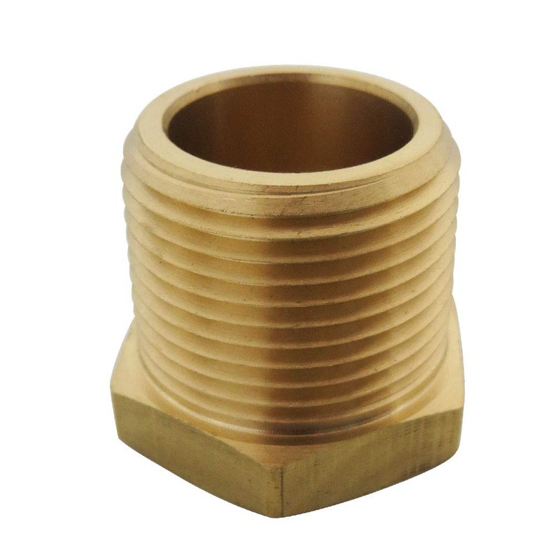 1/4" x 1/8" NPT Reducer Adapter Brass Hex Bushing, Reducing