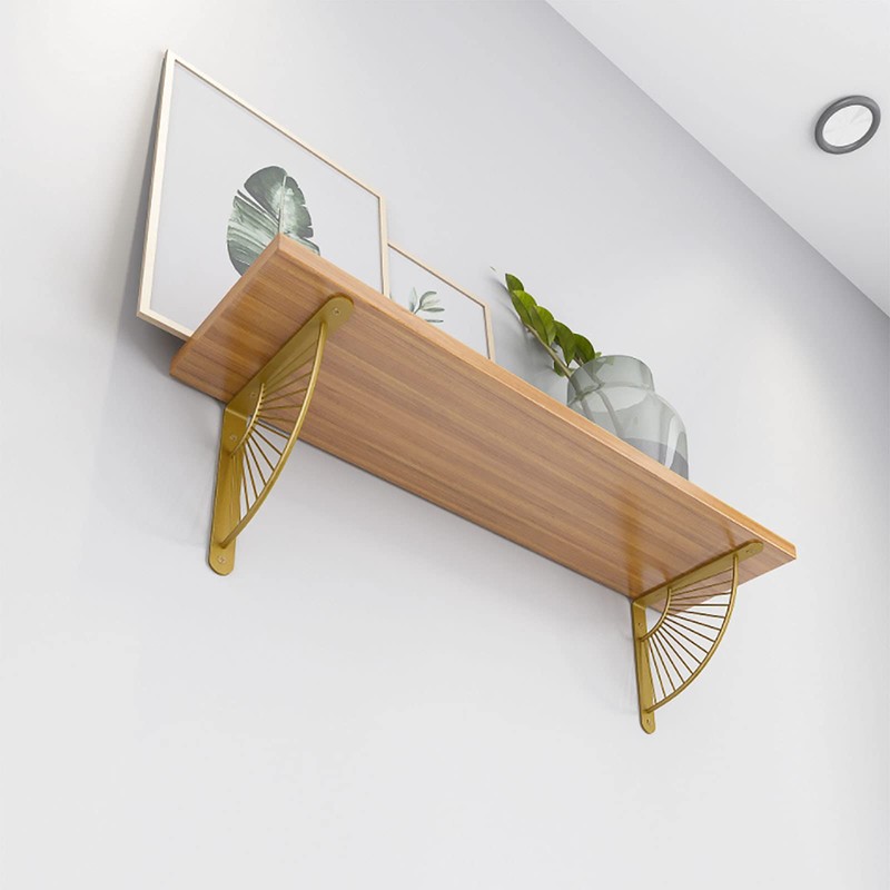 Chstarina Shelf Bracket, Heavy Duty Fan-Shaped, Shelf Bracket, Heavy Duty