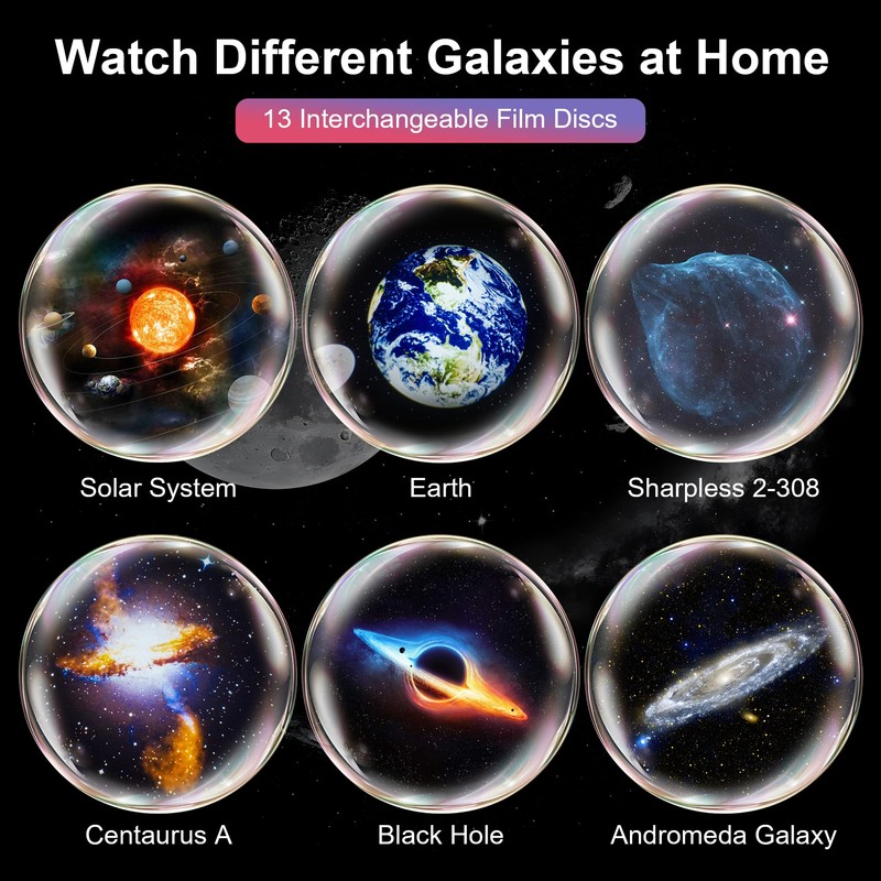 Planetarium Projector for Bedroom, 13 in 1 Galaxy Star Projector