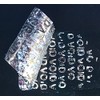 Multilingual Silver Hologram Security Labels Stickers X 150 with Void