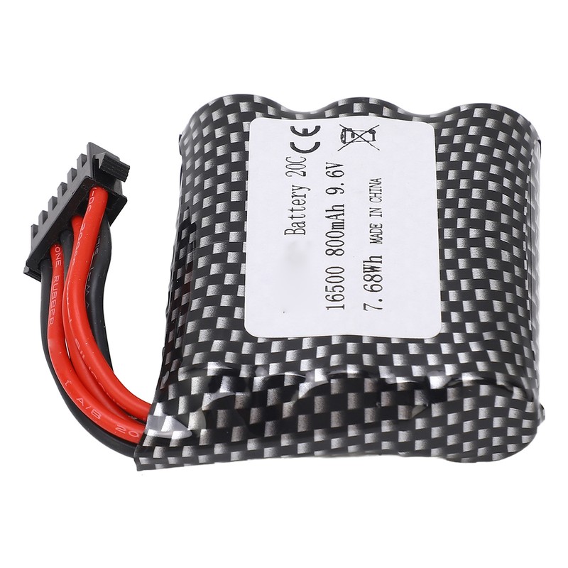 9.6V RC Car Lithium Battery Long Lasting Easy Ro Use