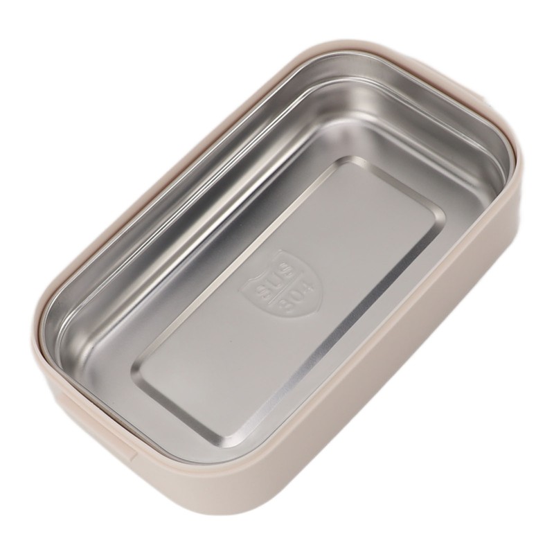 304 Stainless Steel Bento Box Adult Lunch Box Single Layer