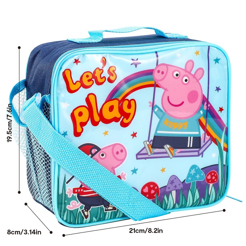 TDL George and Favourite Pig Lunch Bag Children's School or