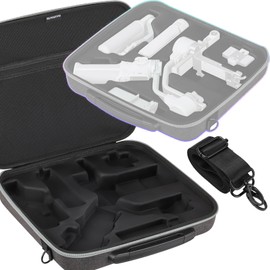 Honbobo Case for DJI RS 4 Mini, Carry Case Protective Bag Storage Bag Accessories for DJI RS 4 Mini Ronin Handheld Stabiliser, grey, Case Bag for DJI RS 4 Mini