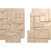 Ekena Millwork PNU24X48CROF EverStone Castle Rock, 49" W x 24