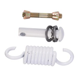 Mipcase 1 Set Hammock Spring Hook Set Durable Parts for Hanging Chairs Swings Fitness Equipment Low Noise Vibration Reduction for Outdoor Use Enhance Comfort Safety