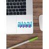 Big Lens store Miami Vice Stickers (3 Pcs/Pack)