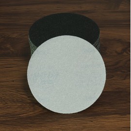 Tueascallk 50Pcs 5 Inch 60 Grit Non-Porous Wet and Dry Hook and Loop Sanding Discs for Random Orbital Sander and Electric Sander Sandpaper