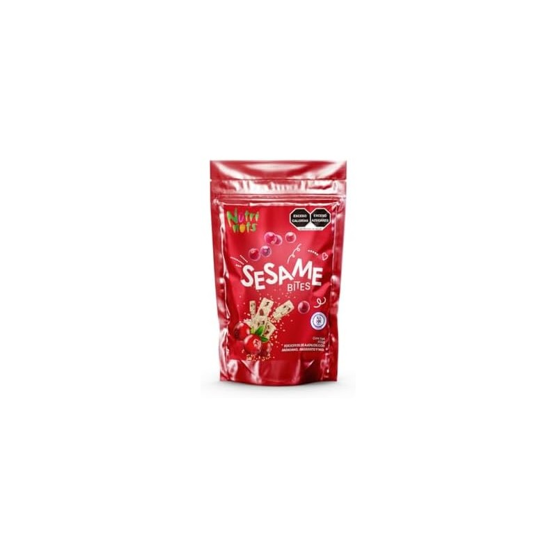 Sesame Bites Minibarritas de ajonjolí, miel, amaranto y arándano (antes