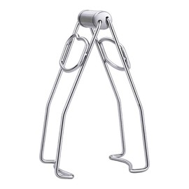 BESTONZON Kitchen Folding Hot Dish Plate Clip Plate Tongs Bowl Clips Pan Dish Gripper Clips Hot Plate or Bowls Clamp Holder Tong