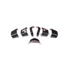 Hcilloend 2007-2021 Toyota FJ Cruiser Steering Panel Cover Carbon Fiber