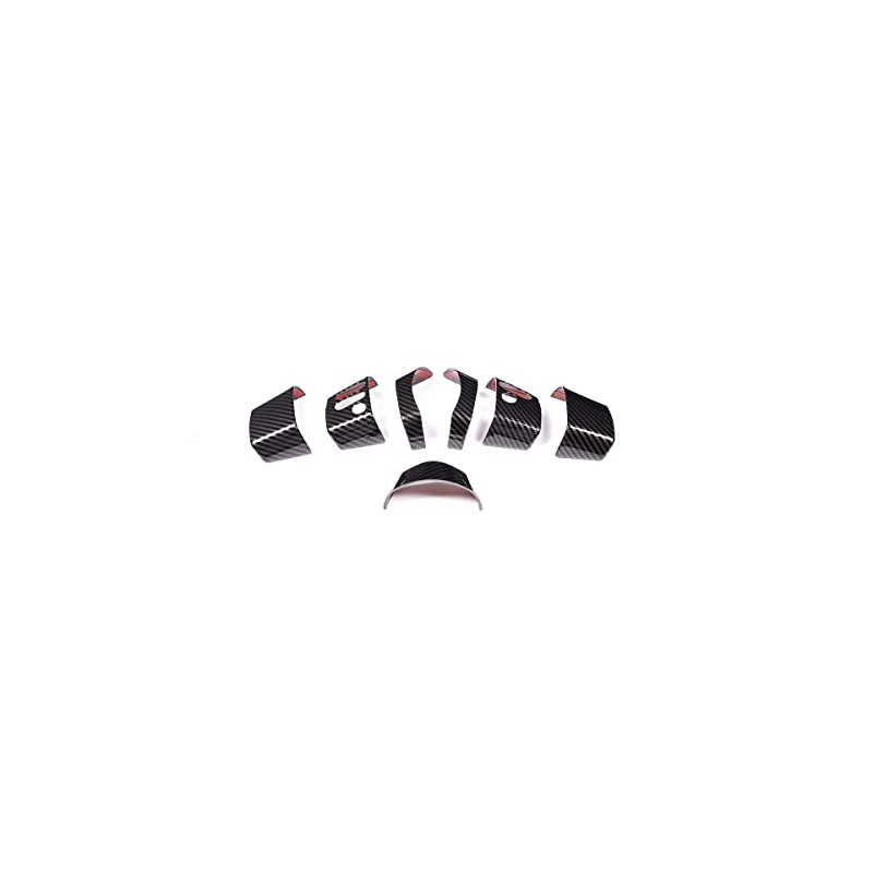 Hcilloend 2007-2021 Toyota FJ Cruiser Steering Panel Cover Carbon Fiber