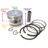 Yamasco Piston Kit Ring Set Fit For Honda GX160 5.5