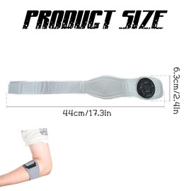 XoeLLe Elbow Brace, Tennis Elbow Bandage, Forearm Lightweight Adjustable Compression with Lining for Sports Tendonitis, Arthritis, Relieves Pain, Tennis Elbow, Golfer's Elbow, Grey