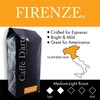 Caffe D'arte Firenze Whole Bean Espresso Coffee, 12 Ounces