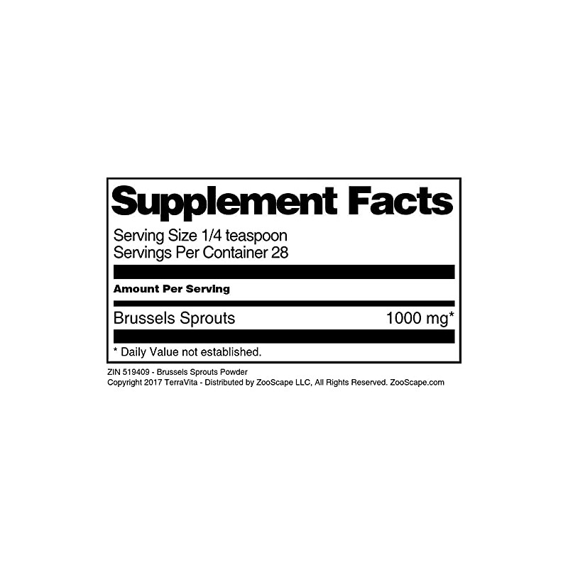 Brussels Sprouts Powder (1 oz, ZIN: 519409)