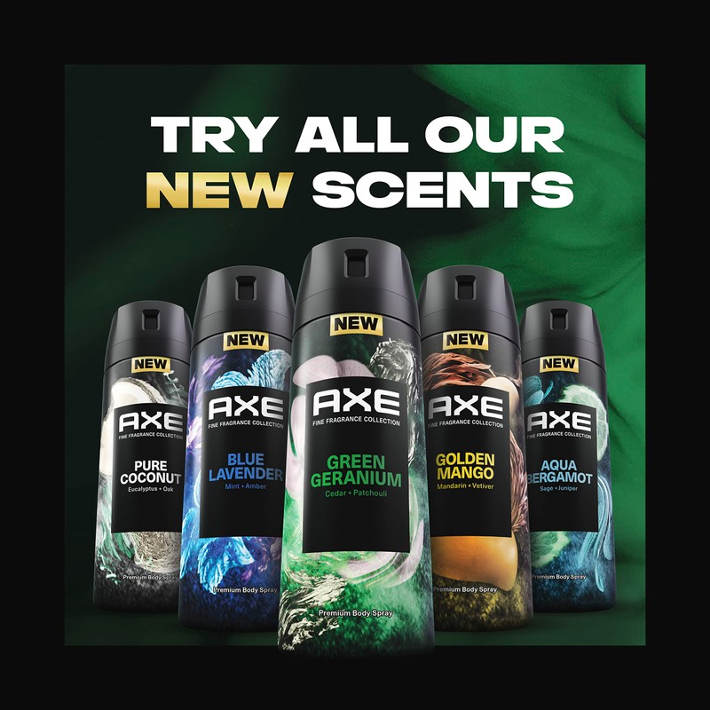 AXE Premium Deodorant Body Spray for Men Emerald Sage 3