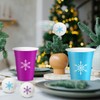 VioraWhite 22 Pcs Christmas Snowflakes Party Game Set Plastic Winter