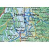 Washington State Map - 23.3 x 16.5 inches – Paper