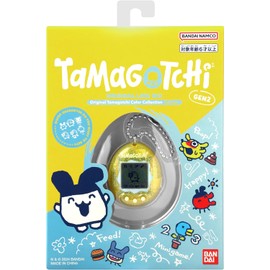 Bandai - Original Tamagotchi Color Collection Yellow - Elektronisches virtuelles Haustier mit Farbdisplay - Interaktives Spielzeug - Gelbes Tamagotchi - Spielzeug Kinder ab 8 Jahren - 46008