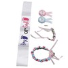 Boy Girl Gender Headband Decoration Sash Maternity Gender Sash Belt