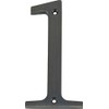 Distinctions 843241 4" Flush Mount Bronze House Number 1