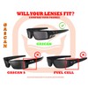 Seek Optics Replacement Lenses Compatible with Oakley Gascan Sunglasses