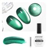 JODSONE 16.5ml Cat Eye Gel Nail Polish Dark Green Single