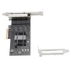 2.5Gb PCIe Network Card Professional 4 RJ45 Ports RTL8125BG Chip