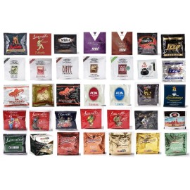 Espressotiamo Espresso Grand Sampler ESE paper pods 70 count