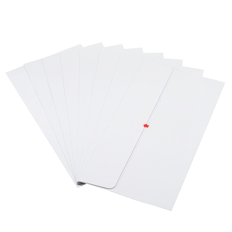 PATIKIL Small Arrow Stickers 0.5x0.4, Self Adhesive Rectangle Product Inspection