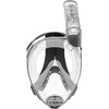 Cressi Duke Adults Full Snorkelling Mask, silver, m/l