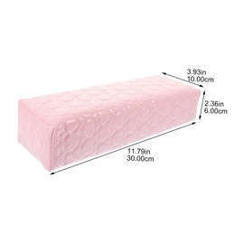 Vaguelly Nail Art Hand Pillow Comfortable Arm Rest Cushion Mat for Manicure Nail Salon Home Use Reduces Wrist Fatigue Elegant Design