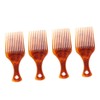 Outanaya 4pcs Wide Tooth Hair Styling Comb for Natural Curly