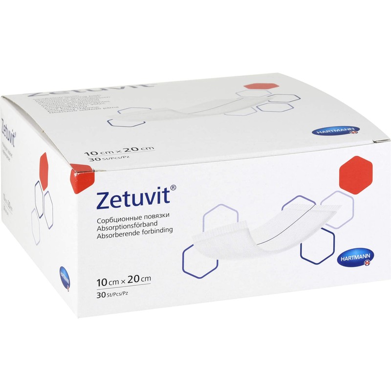 Zetuvit unsteril 10x20 cm, 30 Pieces