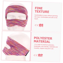 Housoutil 3pcs Vr Eye Mask Sweat Band Cover Breathable Elastic Design for Virtual Reality Headsets Fit for Comfortable Sharing Lightweight for Accessory for Vr Enthusiasts