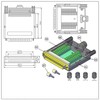 winwill DB37 Female Solderless RS232 D-SUB Serial to 37 Pin