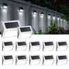 SOLPEX Solar Fence Lights, 12 Pack Solar Powered Deck Lights