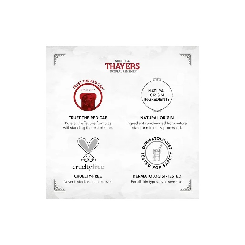 Thayers Tónico Facial Witch Hazel Rose Petal 355ml Hidratante Libre