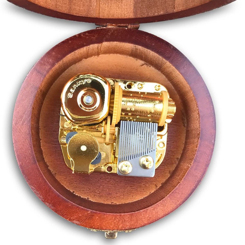 BinkeGG Play [ Hedwigs Theme ] Brown Wooden Circular Hollow