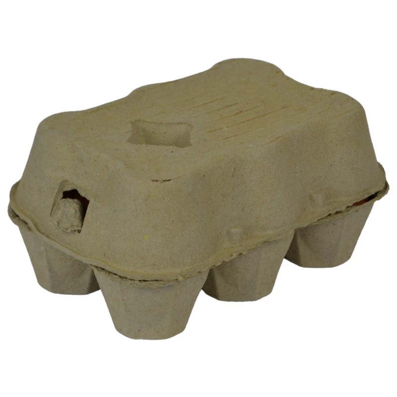 Supa Egg Boxes, 24-Piece, Traditional Fibre Egg Box, 100% Recyclable