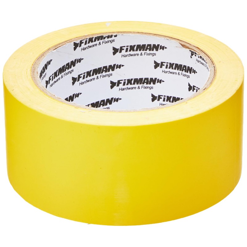 Fixman 192031 Isolierband 50mm x 33m, gelb