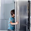 Hohopeti 1 Pair Fridge Handle Cover Slip Protective Appliance Door
