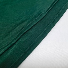 iEventStar 30 inches 32'' Highboy Cocktail Round Stretch Spandex Fitted Table Cover High Top Square Corners Tablecloth (30'' - 32'' Dia x 42'', Dark Green)